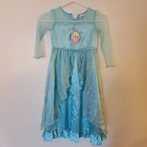 Disney Store Elsa Night Gown